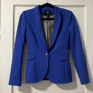 H&M blue blazer